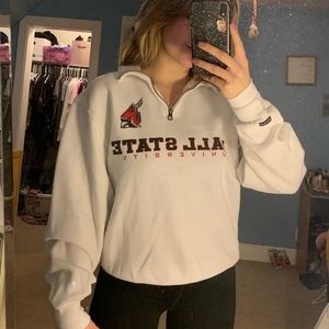 Ball State University 3/4 Zip Up